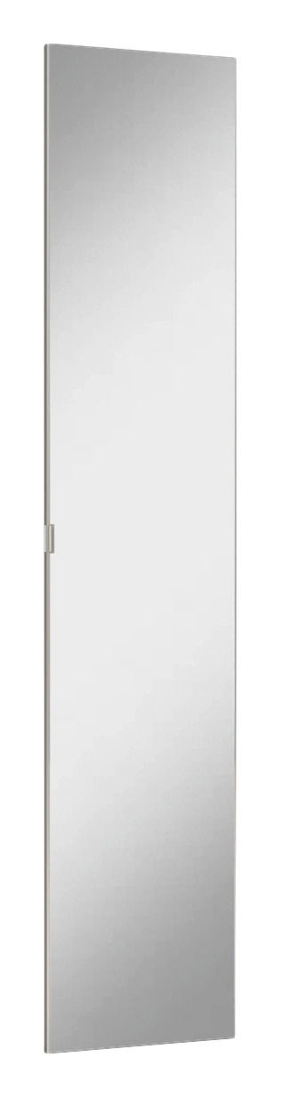 Ganzkörperspiegel in rechteckiger Form, seitliche Perspektive