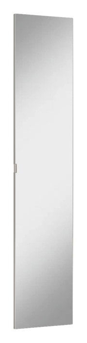 Ganzkörperspiegel in rechteckiger Form, seitliche Perspektive