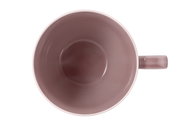 Milchkaffeeobertasse 0,35 l in Rosa, Ansicht von oben