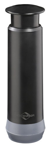 Vakuumpumpe aus dem Vakuumier-Set EASYFRESH, 5-tlg, in schwarzer Farbe, seitliche Perspektive