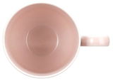 Ansicht von oben auf einen rosa Kaffeebecher mit Henkel, 0,35 l, von Seltmann Weiden, Modell AMINA.