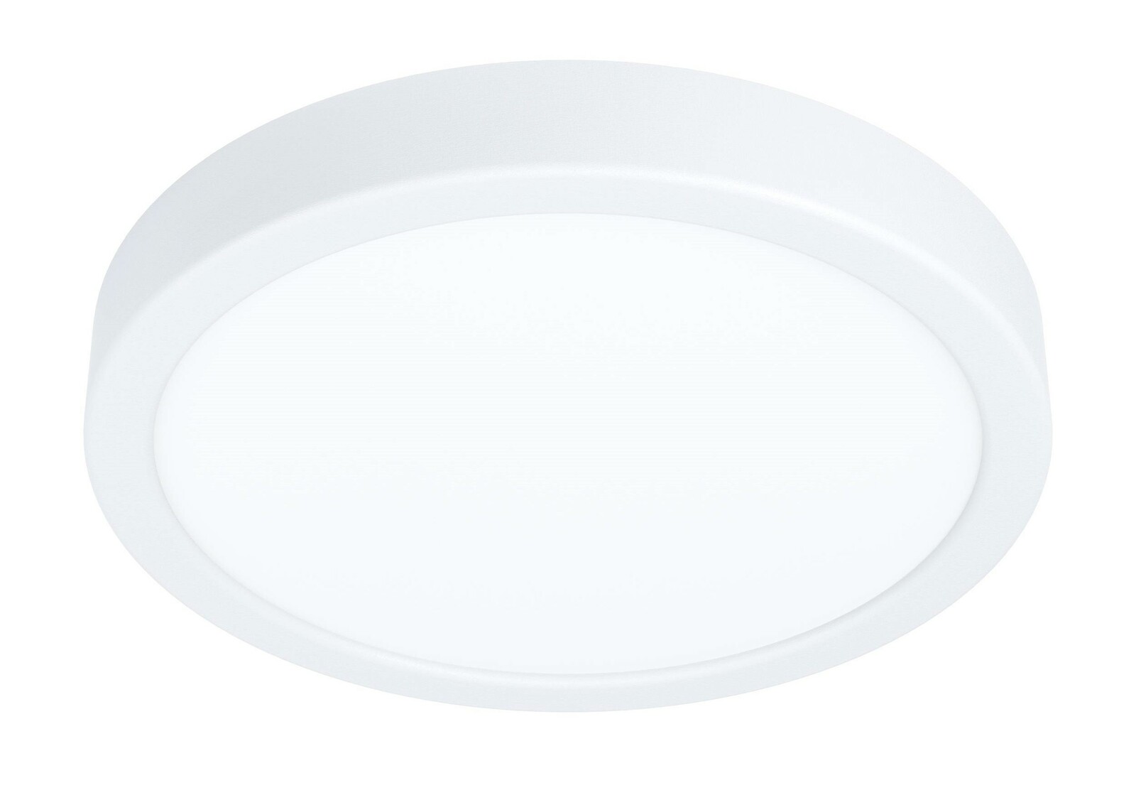 Runde LED Deckenleuchte Fueva 5 in Weiß, Ansicht von unten