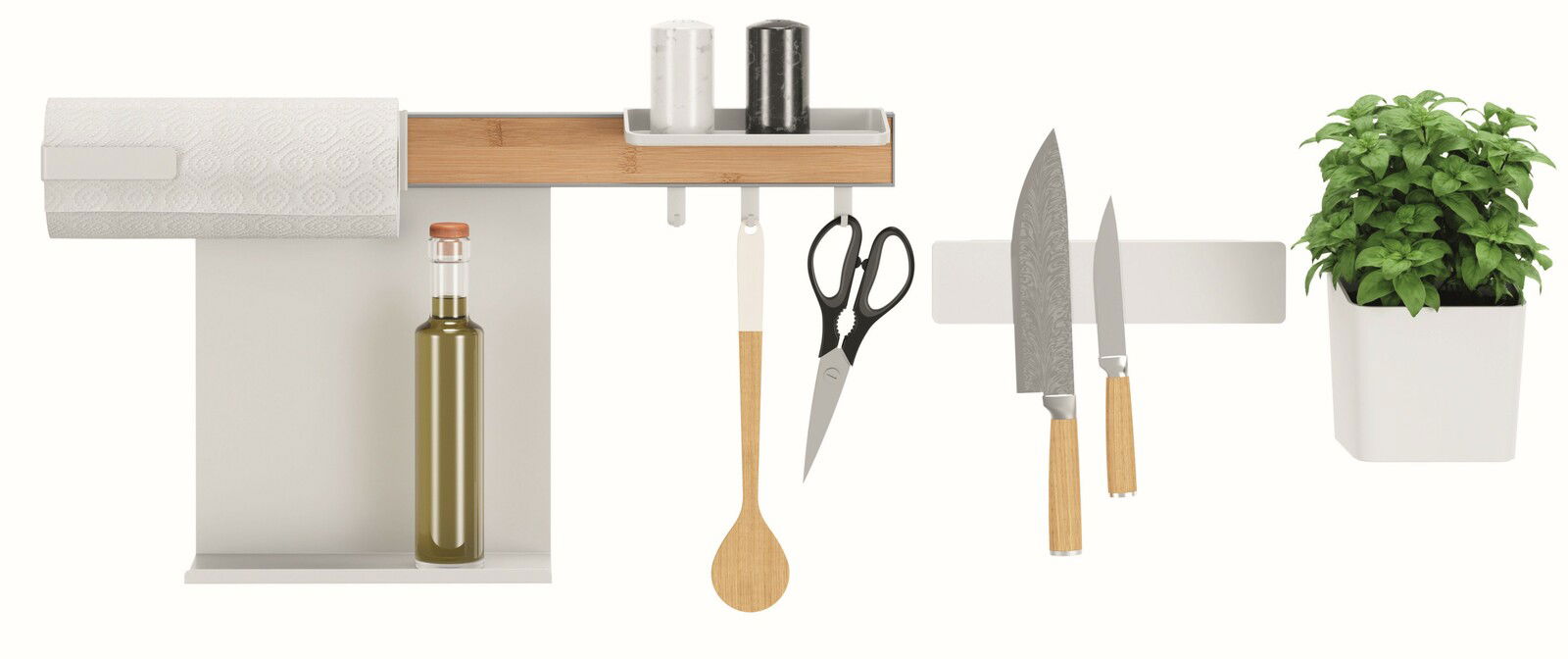 Tesa Küchenorganizer Kombi-Set L KITCHEN Tesa Küchenorganizer Kombi-Set L KITCHEN