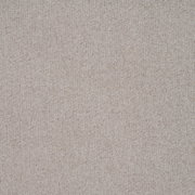 Nahaufnahme eines beigen Stoffes mit feiner Textur, verwendet für Fertigvorhänge.