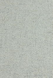 Nahaufnahme eines hellen, strukturierten Stoffes in beige und grauen Tönen, von oben betrachtet.