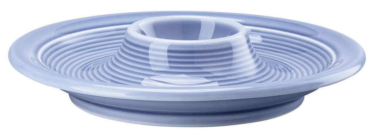 Thomas Eierbecher mit Ablage TREND COLOUR Blauer Eierbecher mit Ablage, seitliche Perspektive