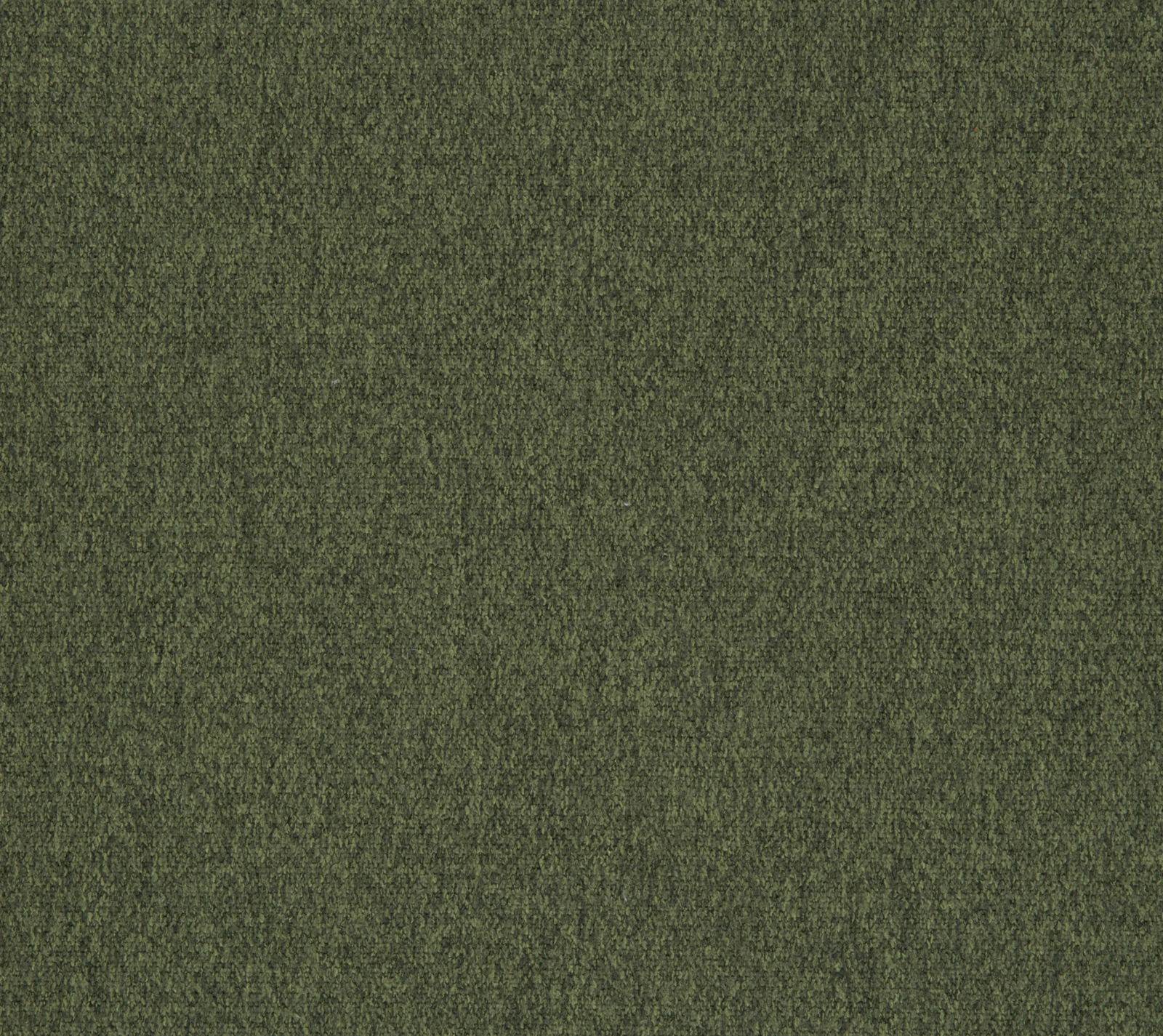 Grüner Stoffbezug in Nahaufnahme, Textur von oben betrachtet