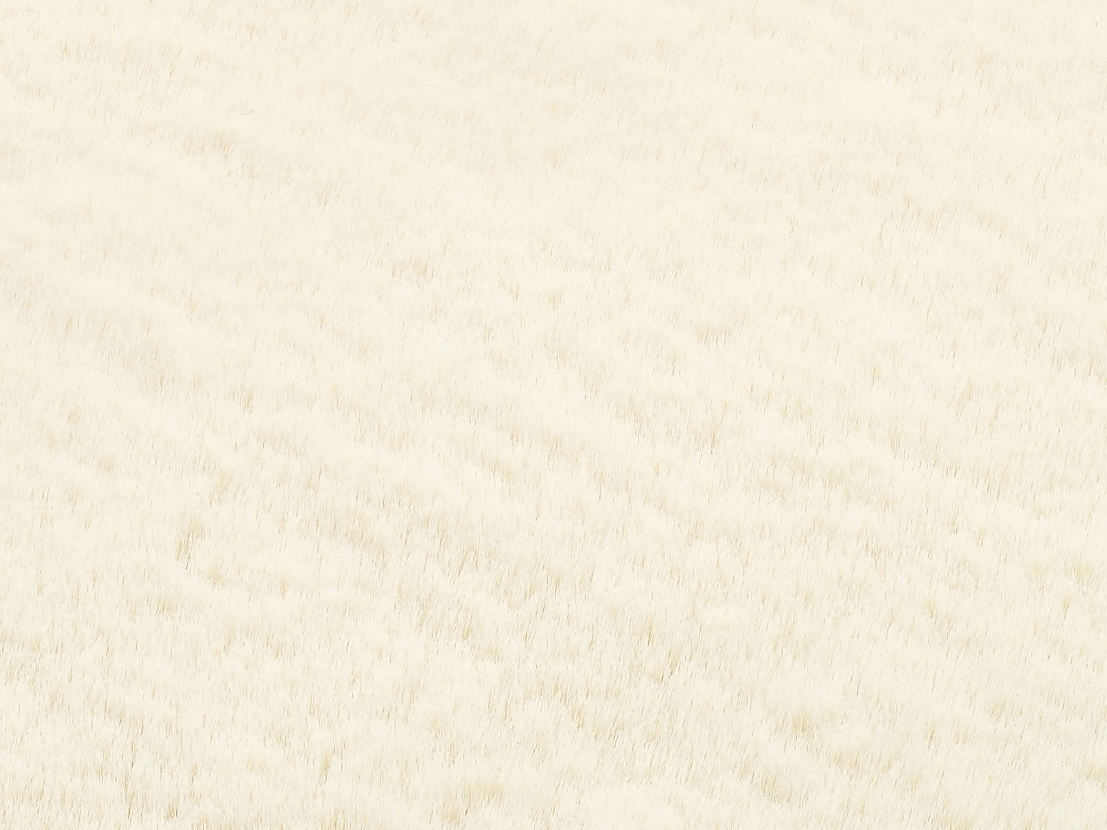 Nahaufnahme eines cremefarbenen Fellteppichs mit weicher Textur