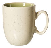 Keramikbecher mit gesprenkeltem Design, 400ml, Seitenansicht