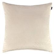 Beige Kissenhülle 45x45cm mit eingeprägtem 'JOOP!' Logo, Frontalansicht