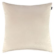 Beige Kissenhülle 45x45cm mit eingeprägtem 'JOOP!' Logo, Frontalansicht