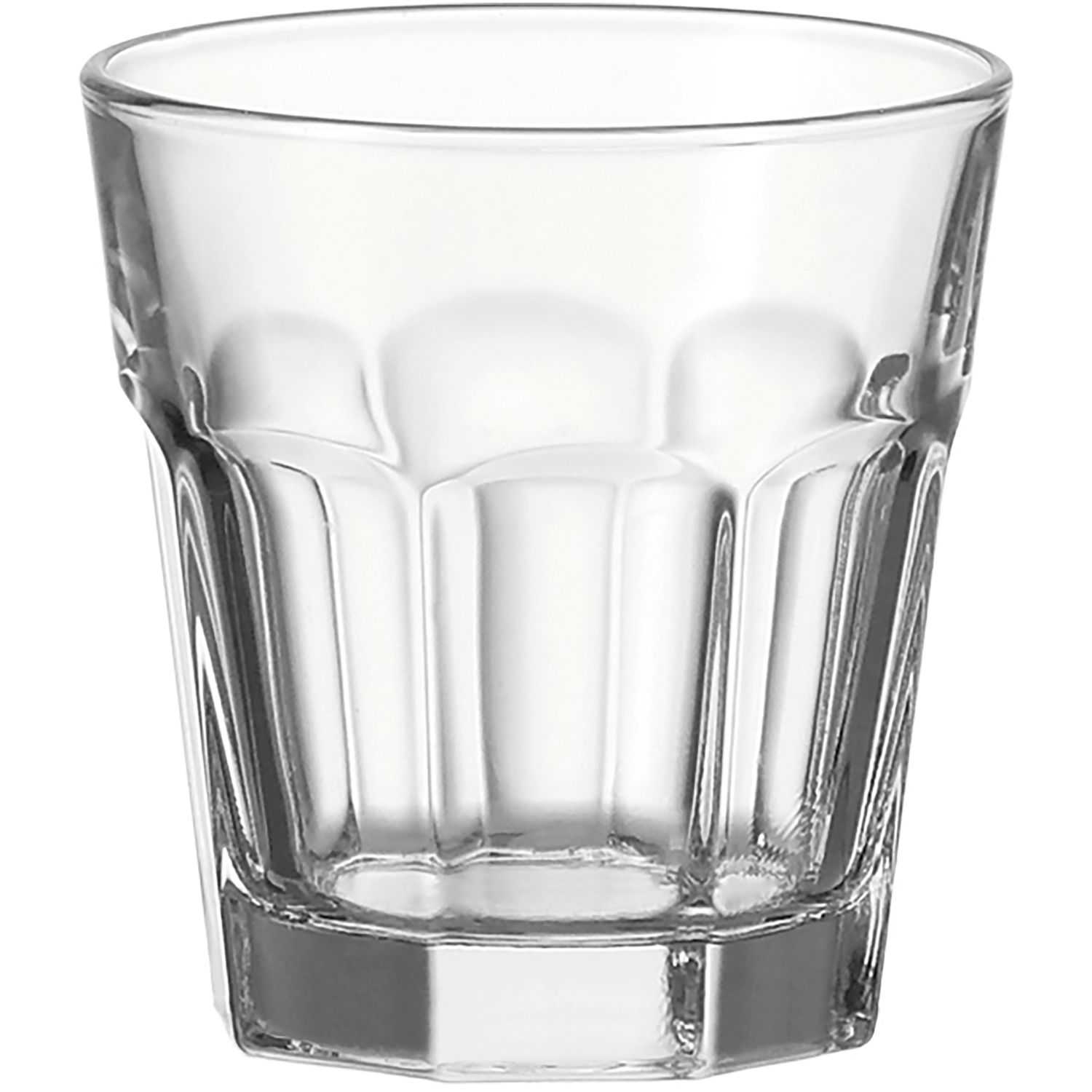 Klarglas Whiskybecher ROCK, frontale Ansicht