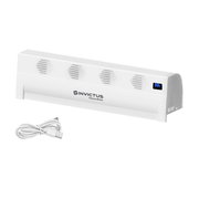 Invictus Therma Boost Heizgerät mit digitaler Anzeige, Vorderansicht, inklusive USB-Kabel