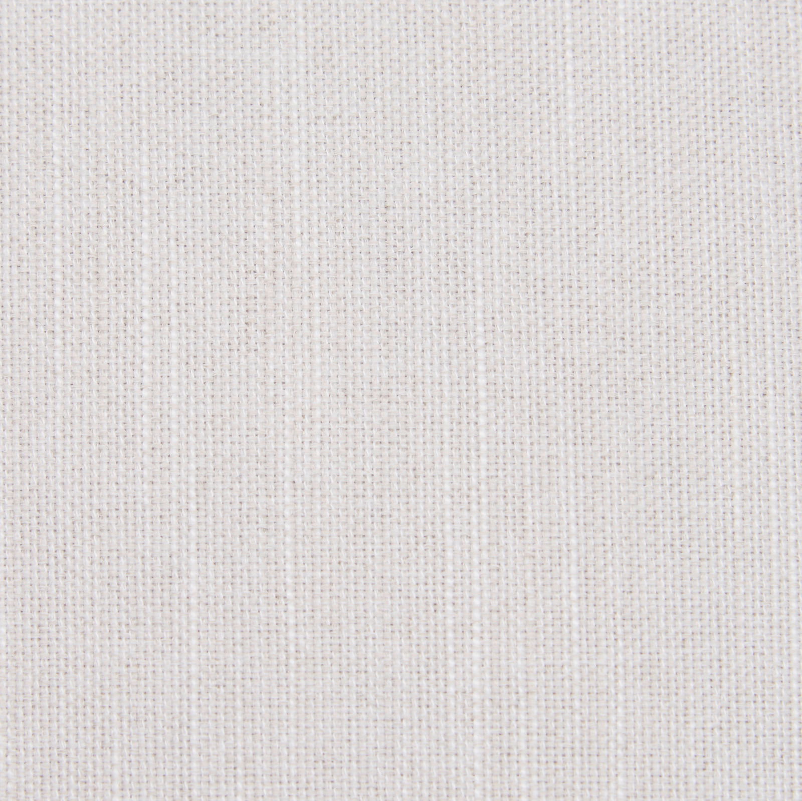 Nahaufnahme eines hellen Stoffes mit feiner Webstruktur, Draufsicht