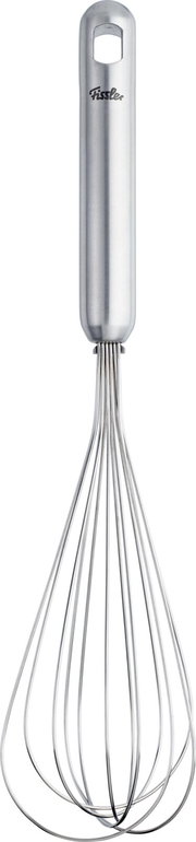Schneebesen aus Edelstahl, 25 cm, mit ergonomischem Griff, Ansicht von vorne