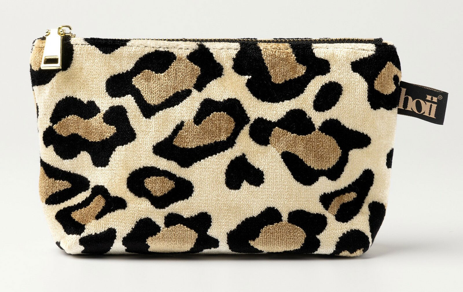 Kosmetiktasche mit Leopardenmuster, Vorderansicht