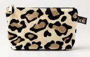 Kosmetiktasche mit Leopardenmuster, Vorderansicht