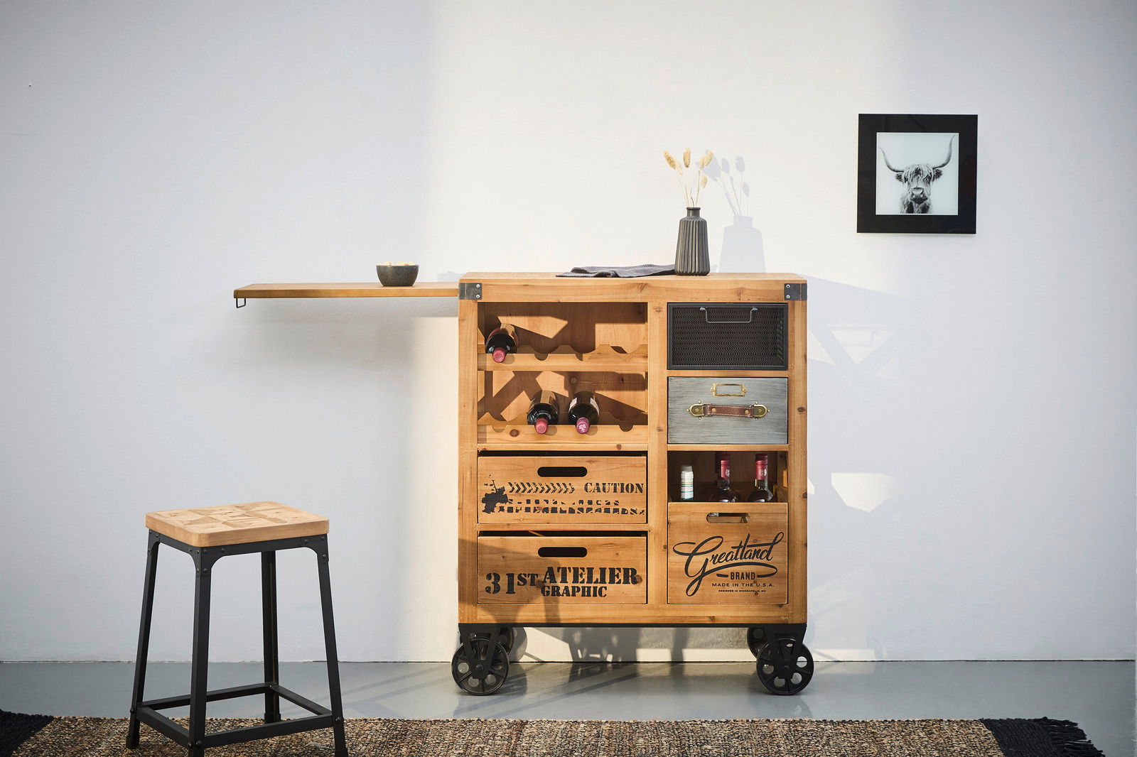 Landscape Bar-und Servierwagen ALVA Landscape Bar-und Servierwagen ALVA