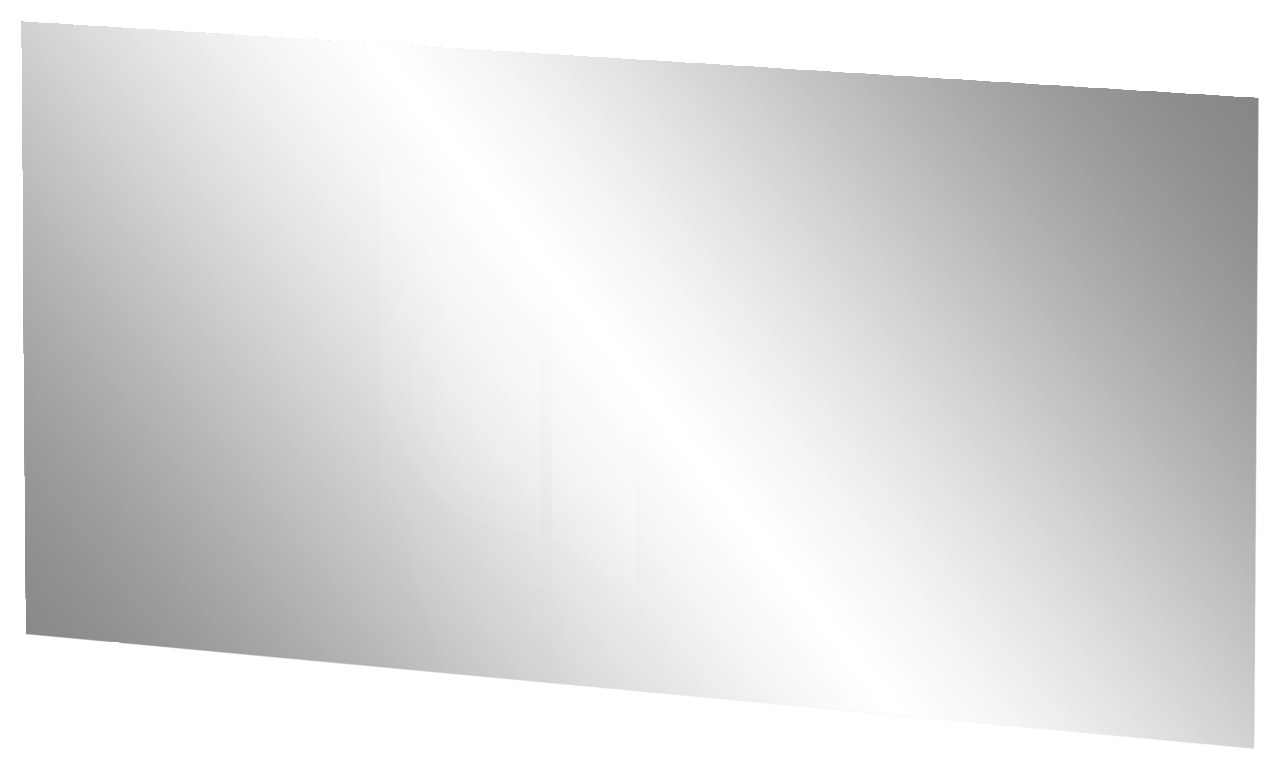 Rechteckiger Spiegel in schräger Perspektive