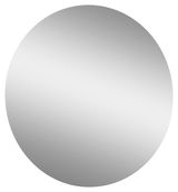 Runder Spiegel in Frontalansicht