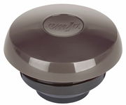 Deckel einer taupefarbenen Isolierkanne SAMBA, Ansicht von oben