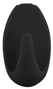 Schwarzer tesa Powerstrips Haken Small, Vorderansicht