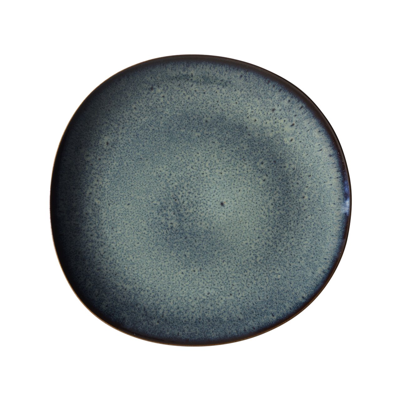 Like by Villeroy & Boch Speiseteller LAVE GRIS Grauer Speiseteller Lave 28cm, Ansicht von oben