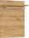 Garderobenpaneel aus Holz mit Haken und Ablage, Frontalansicht