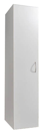 XORA Mehrzweckschrank MULTIRAUMKONZEPT Weißer Mehrzweckschrank mit einer Tür, seitliche Perspektive