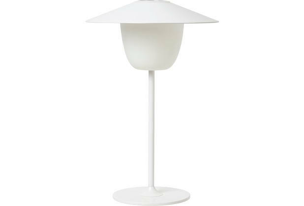 Mobile LED-Leuchte ANI LAMP in Weiß, seitliche Ansicht