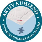 Sommerbettdecke mit kühlender Funktion, Draufsicht