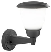 Außenwandleuchte in klassischem Design, seitliche Perspektive