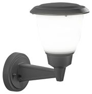 Außenwandleuchte in klassischem Design, seitliche Perspektive