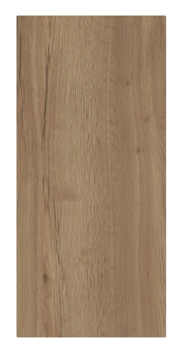 Novel Oberschrank rechts NV.210 Holzplatte mit natürlicher Maserung, frontale Ansicht