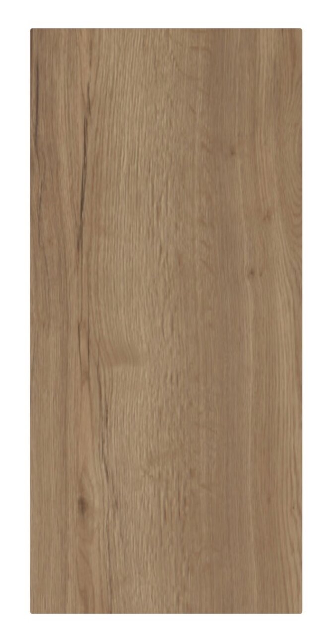 Holzplatte mit natürlicher Maserung, frontale Ansicht