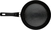 Bratpfanne mit 28 cm Durchmesser, schwarze Antihaftbeschichtung, Draufsicht