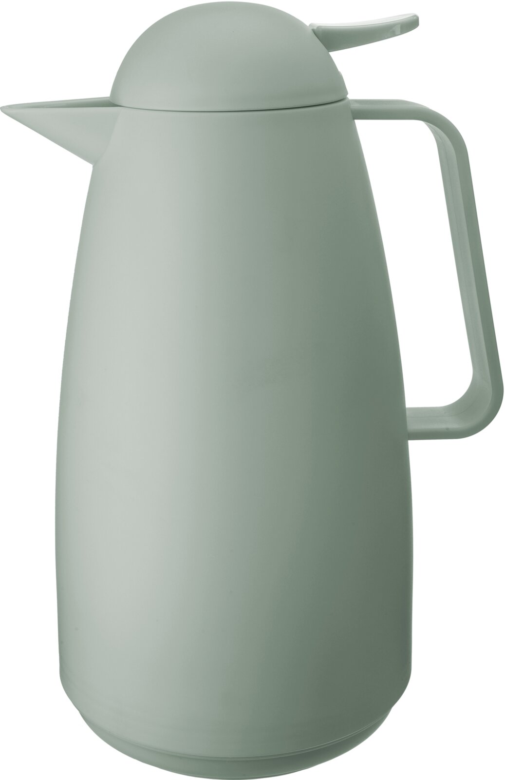Homeware Thermoskan Thermoskan van 1000 ml in matgroen, zijaanzicht