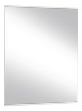 Rechteckiger Wandspiegel mit schmalem Rahmen, Frontalansicht