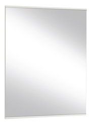 Rechteckiger Wandspiegel mit schmalem Rahmen, Frontalansicht