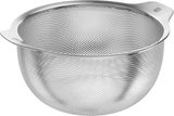 Edelstahl-Sieb, 24 cm, aus 18/10 Edelstahl, seitliche Perspektive