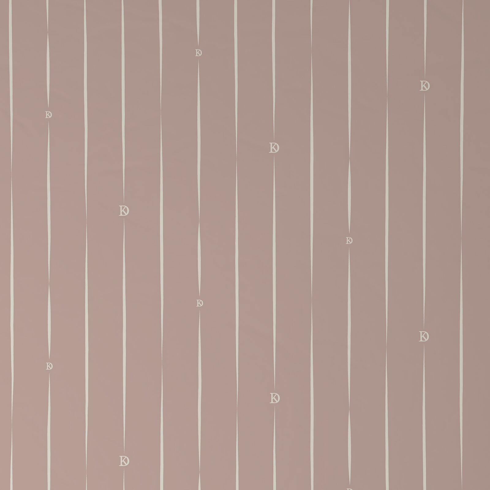 Wendebettwäsche mit vertikalen Streifen und dezentem Muster, Draufsicht