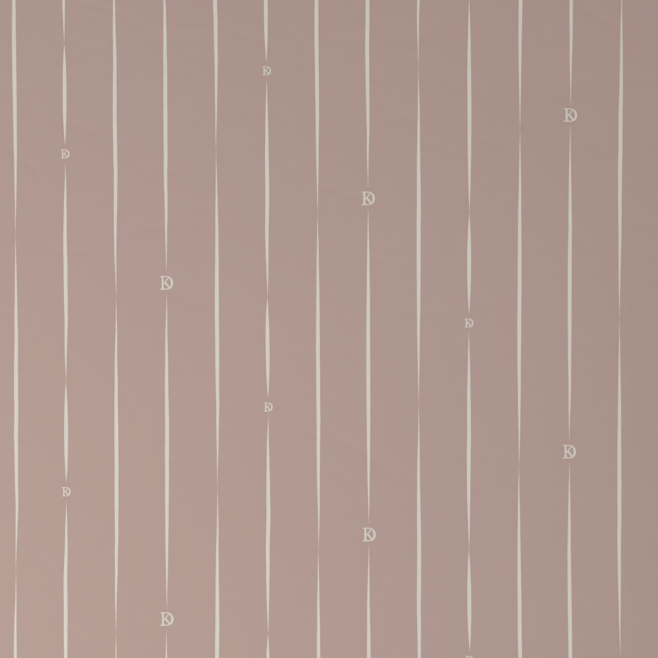 Wendebettwäsche mit vertikalen Streifen und dezentem Muster, Draufsicht