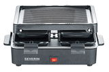 Raclette-Grill mit Grillplatte für vier Personen, Vorderansicht