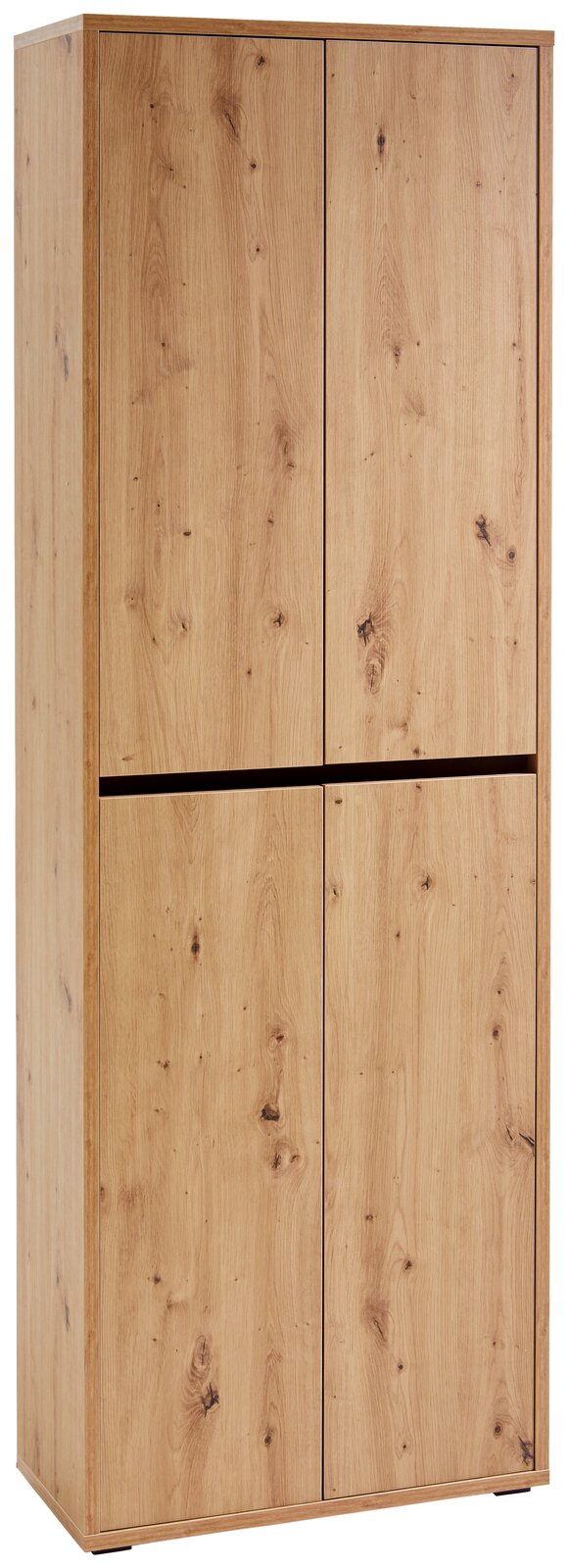 XXL-Schuh- und Mehrzweckschrank aus Holz in Frontansicht