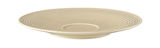 Kombi-Untertasse 16,5 cm in Sandfarbe von Seltmann Weiden, seitliche Perspektive