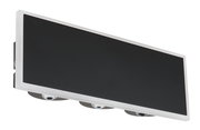 Moderne Wandleuchte SAIDY in rechteckiger Form, seitliche Perspektive