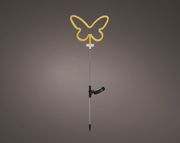Solar Stabbeleuchtung in Schmetterlingsform, seitliche Ansicht