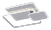 Moderne plafondlamp met vierkant ontwerp, zijaanzicht