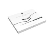 Verpackung eines 60-teiligen Bestecksets von WMF, Perspektive von oben.