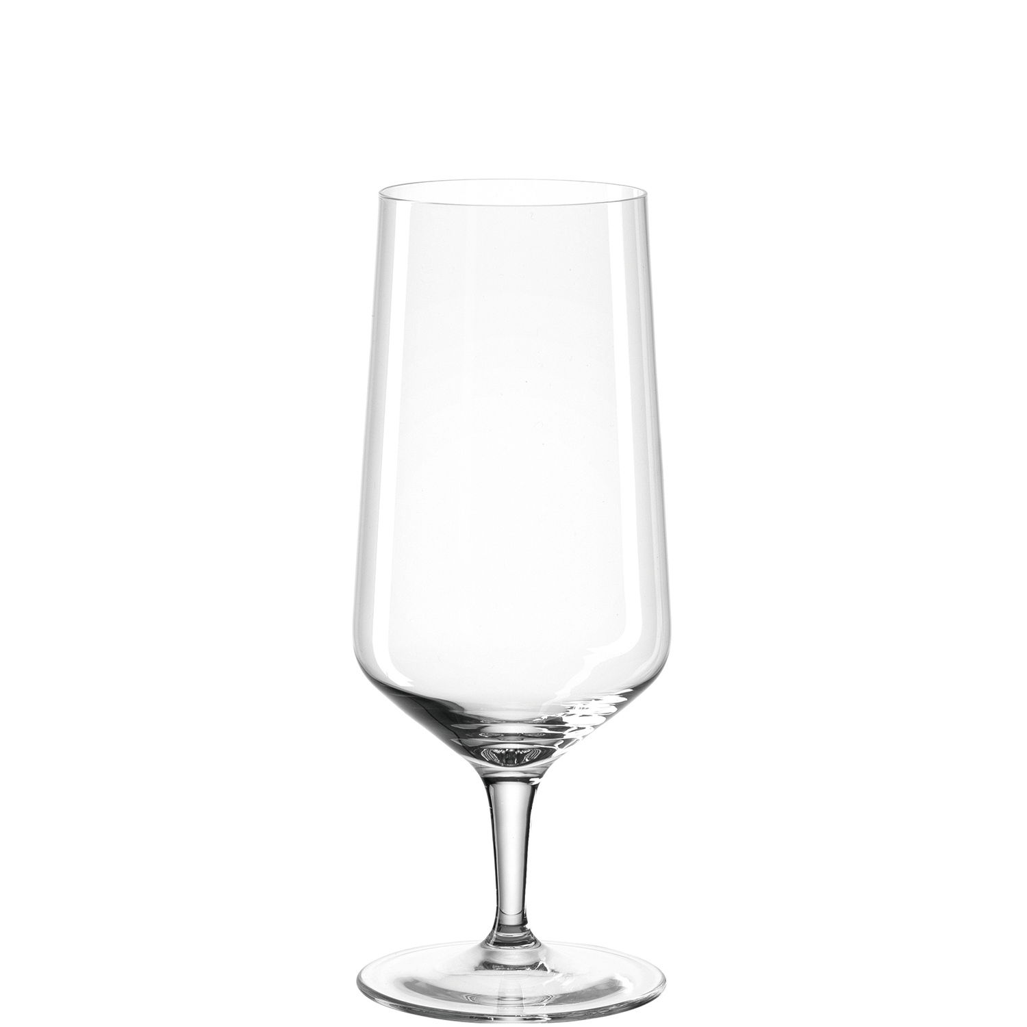 Leonardo Bierglas PUCCINI Elegantes Bierglas Puccini aus klarem Glas, seitliche Ansicht